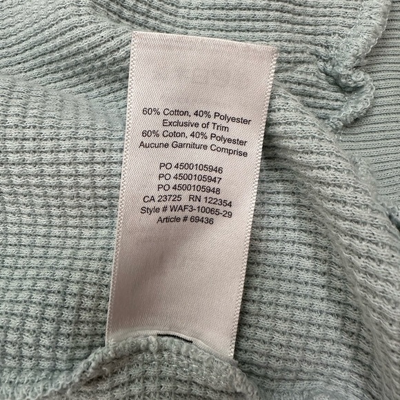 TNA Aritzia Waffle Zip-Up Hoodie - Picture 9 of 9